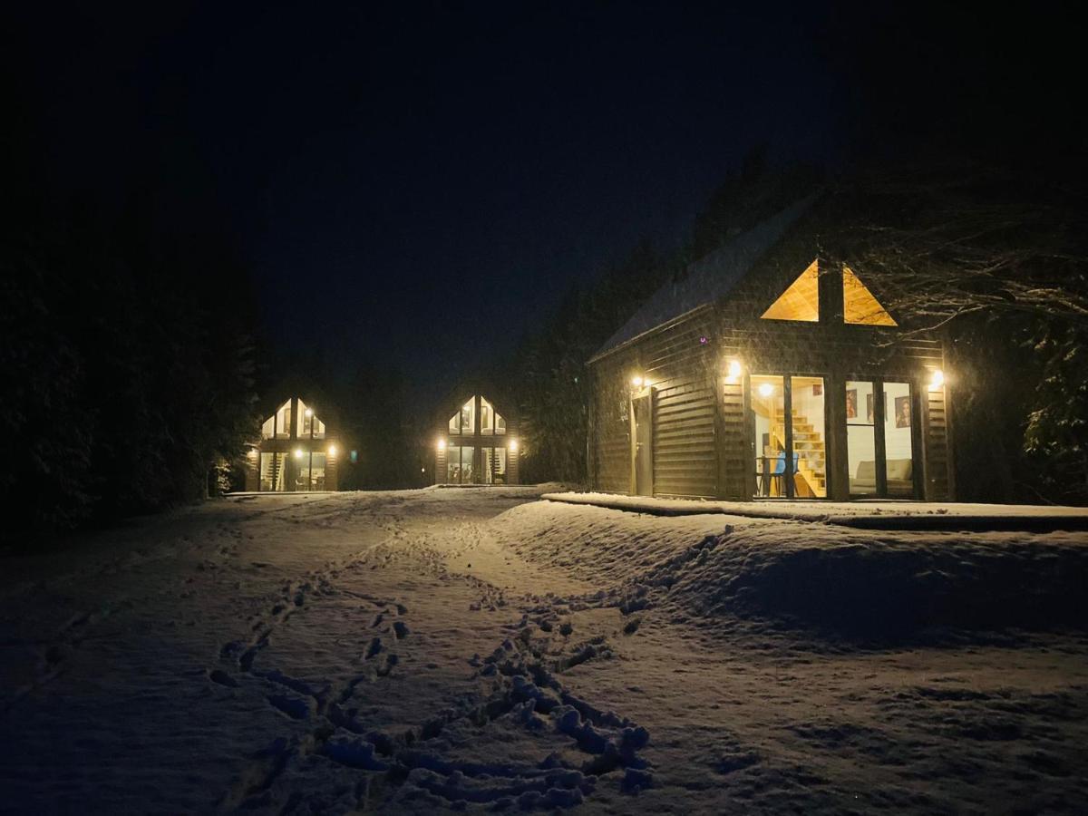 Okno Na Wode- Caloroczne Domy Z Linia Brzegowa Jeziora I Sauna Rybno  Экстерьер фото